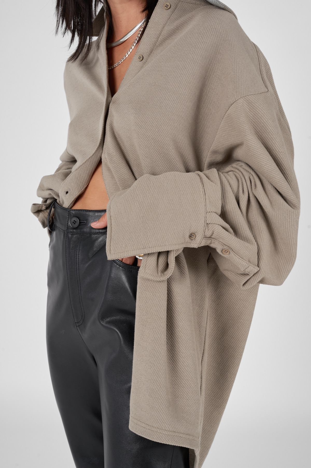 MALI Shirt Silver Sage