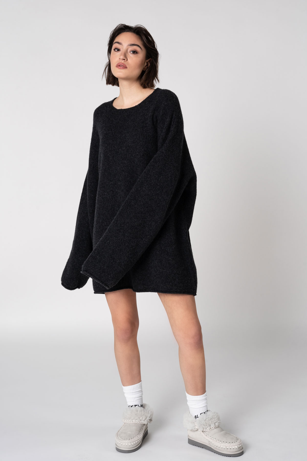 JAE Dress Short Anthracite