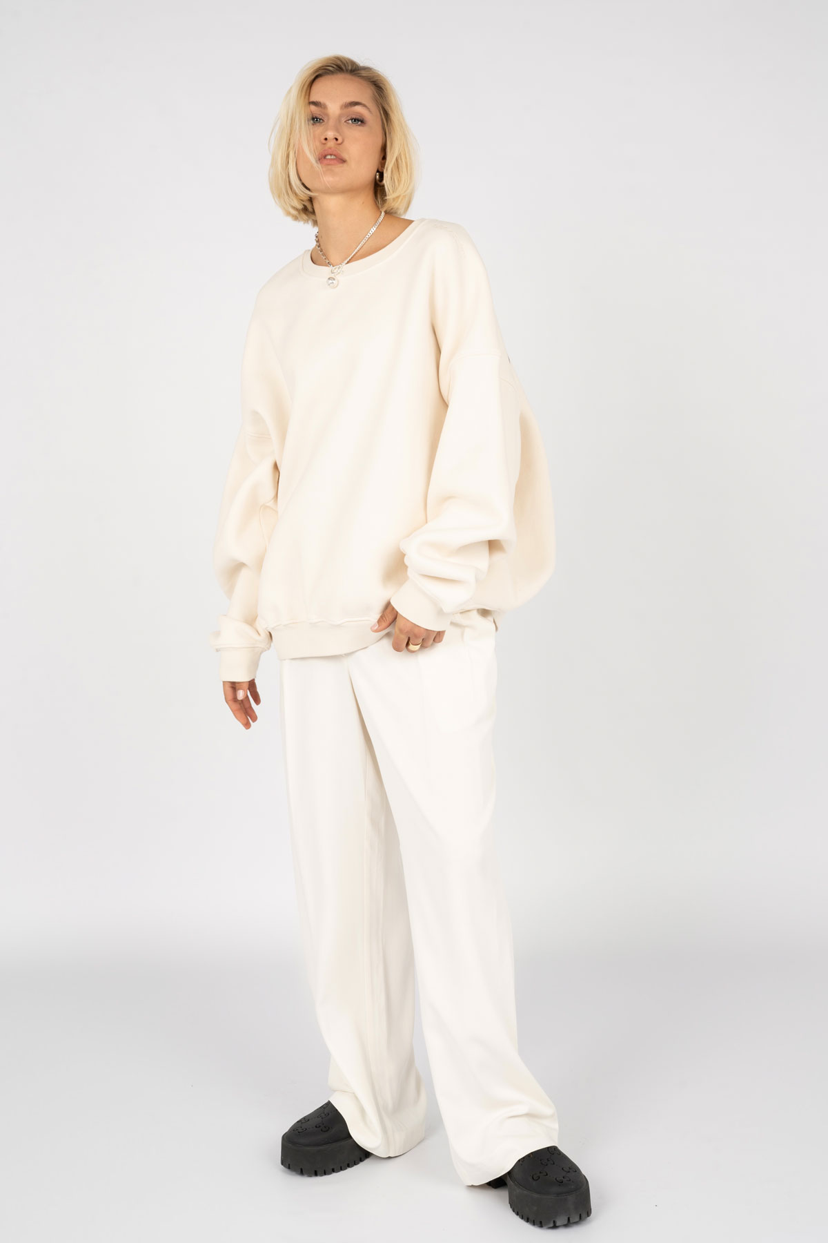 Ganni honey hotsell sweater