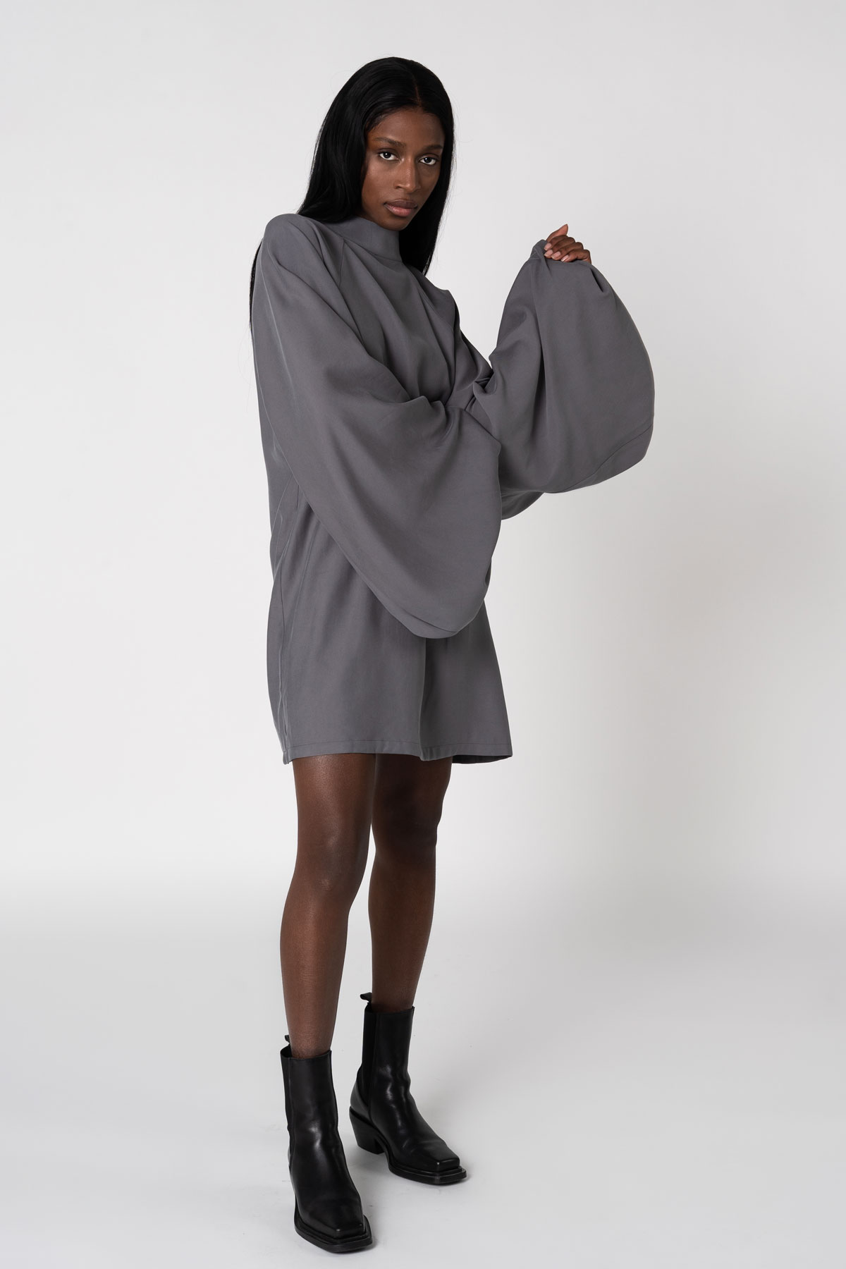 DAHMARA Mini Dress Smoke Grey