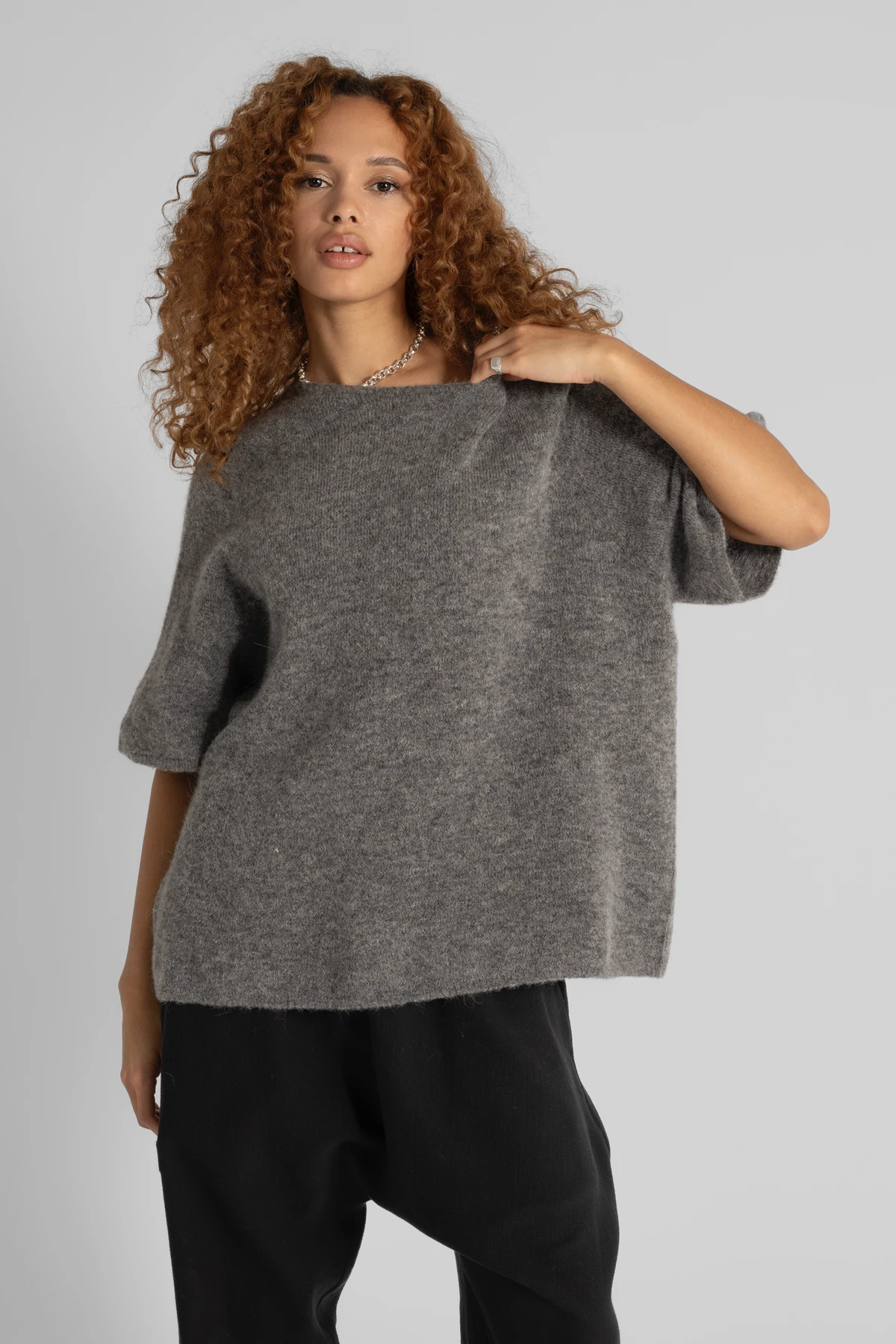 FILINE Tee Anthracite