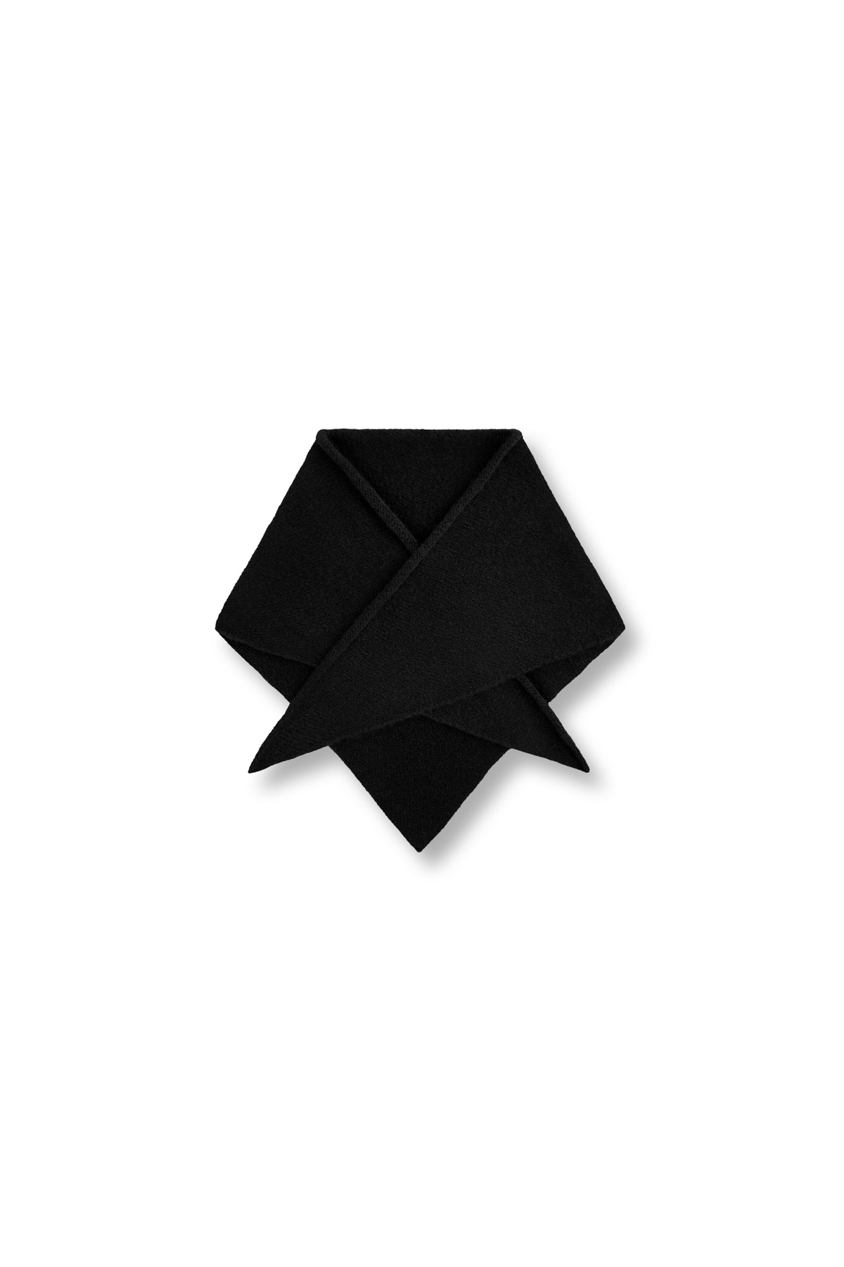 TRIANGLE Mini Scarf Black