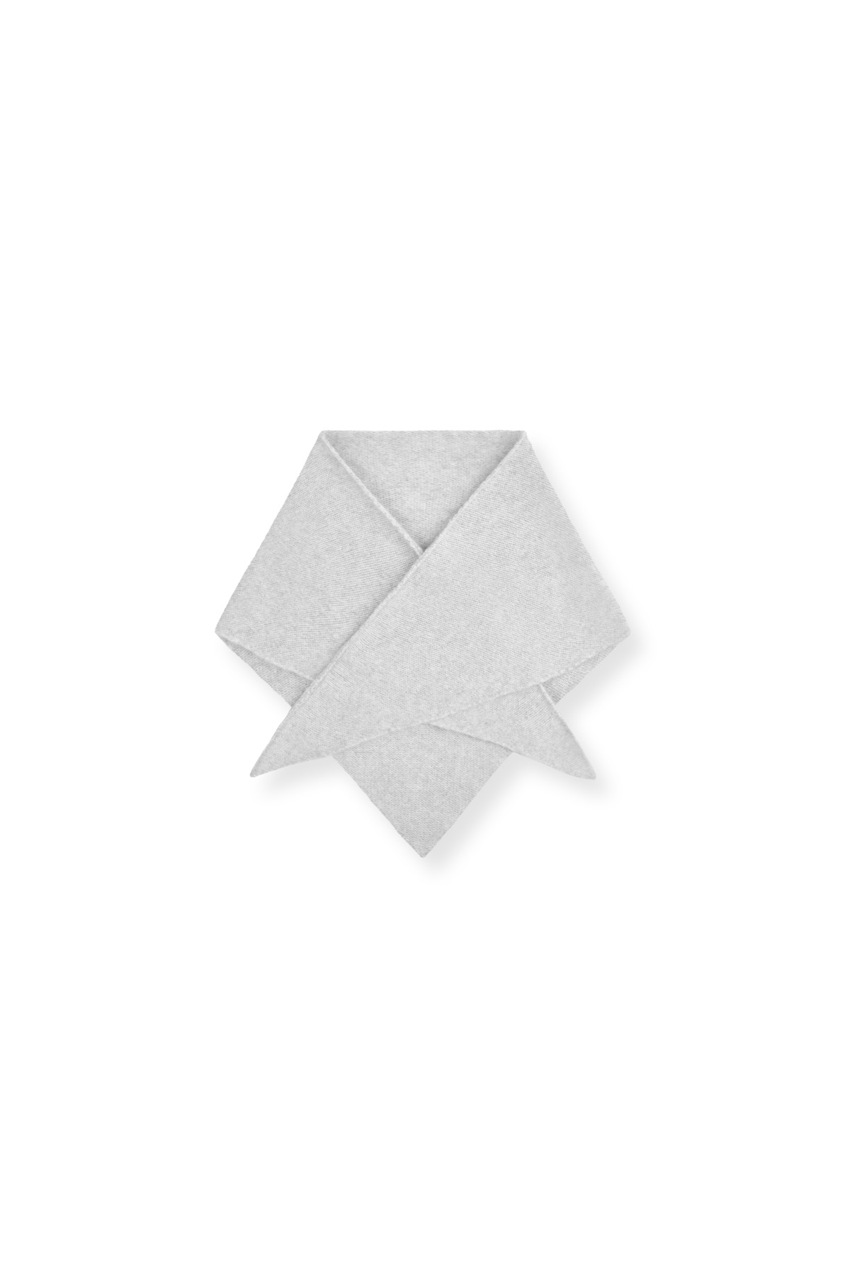 TRIANGLE Mini Scarf Grey