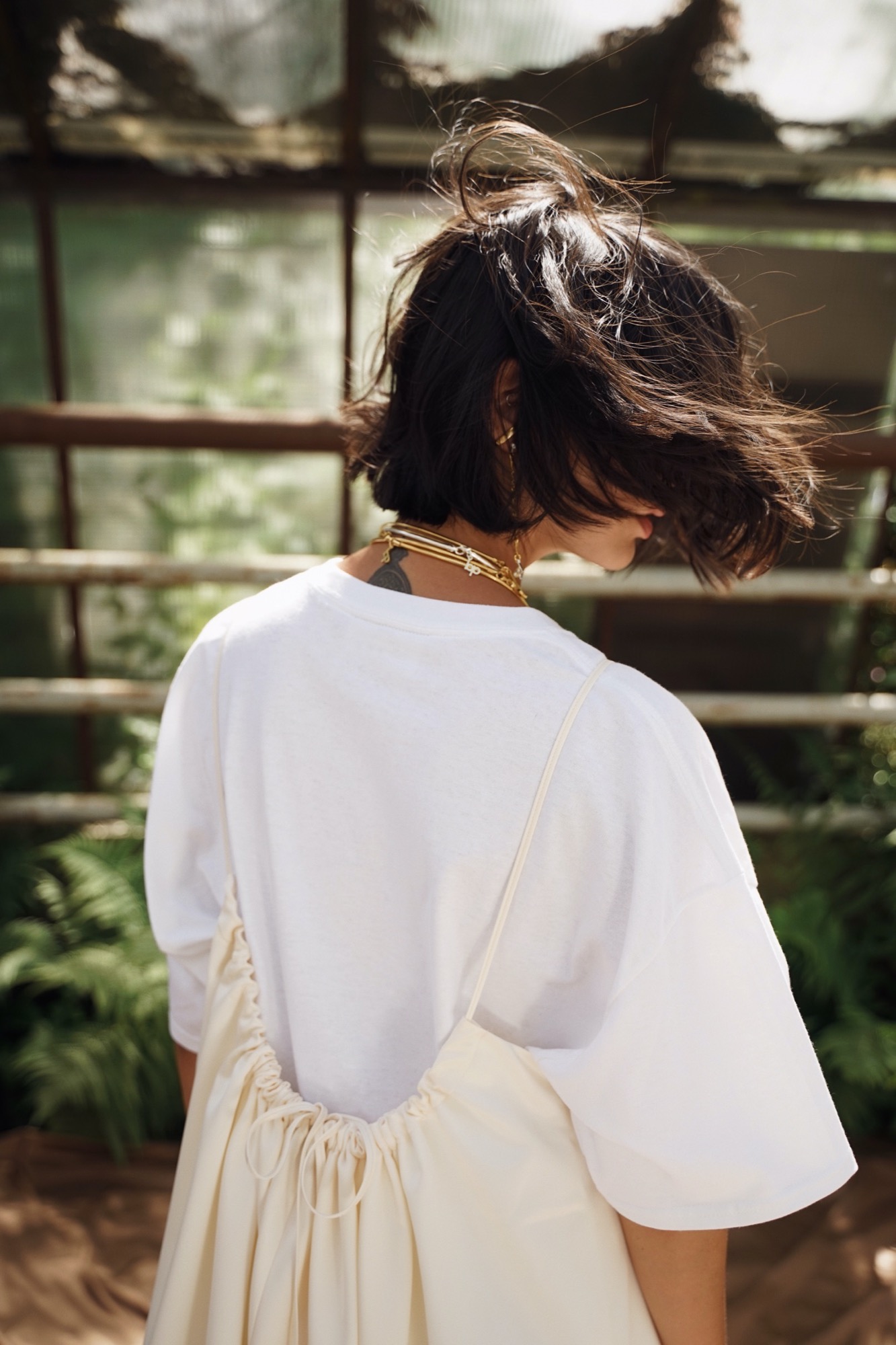 OBVIOUSLY OVERSIZED Tee White
