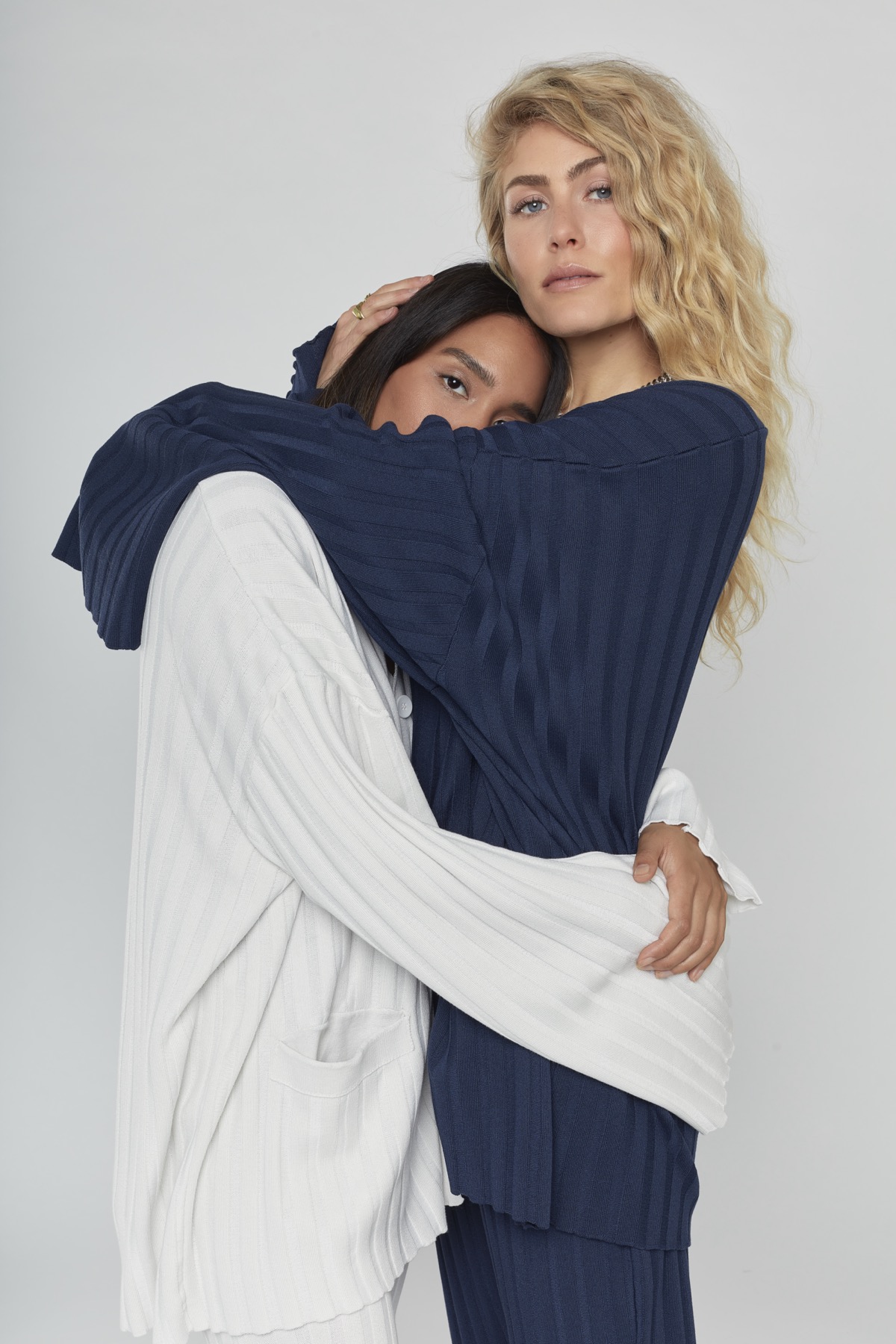 CARLY Cardigan Smoke Blue