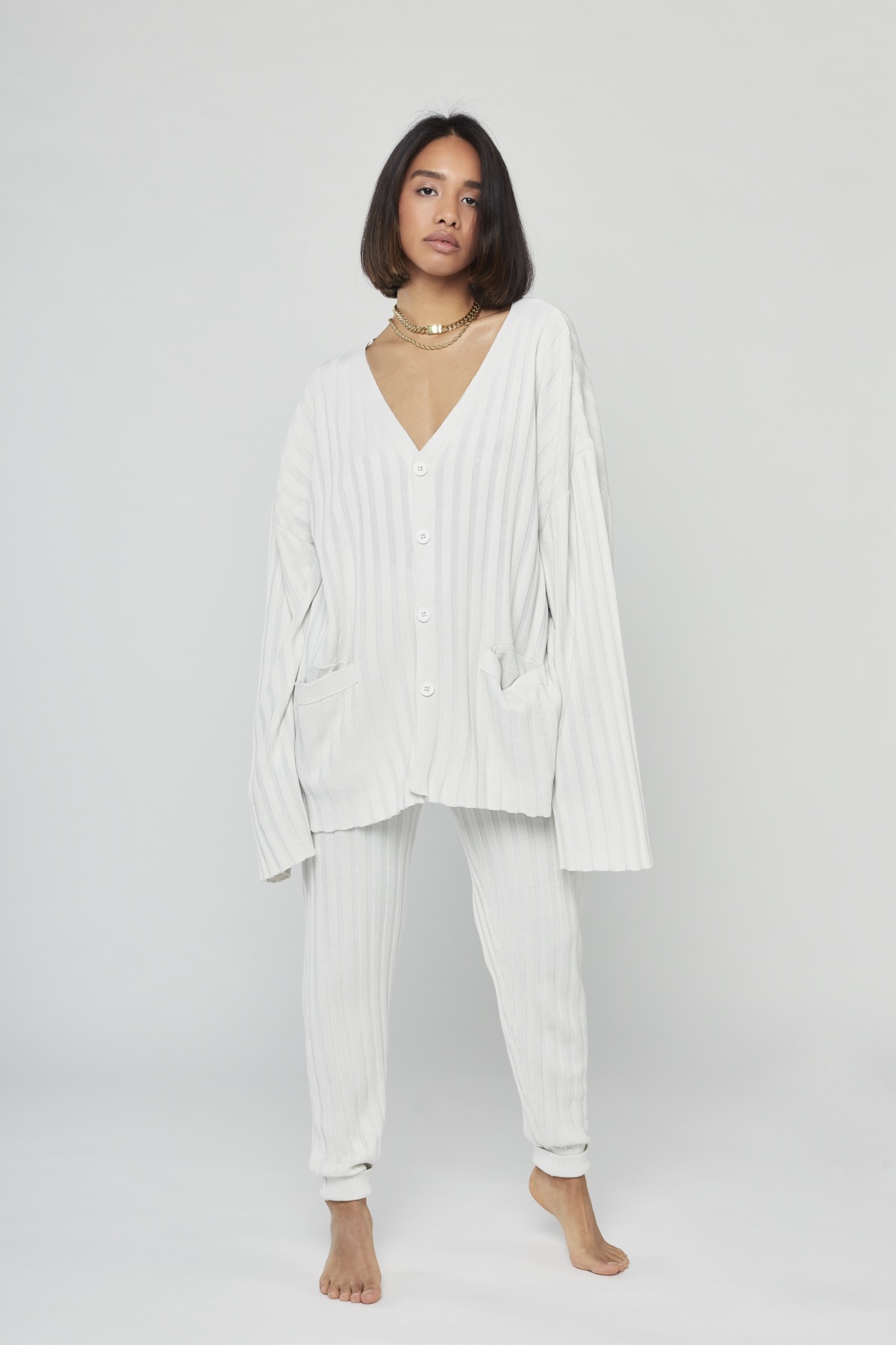 JOSY Joggers Off White