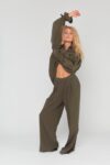 FELICIA Flares Khaki