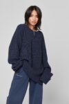 ZIONA Sweater Smoke Blue