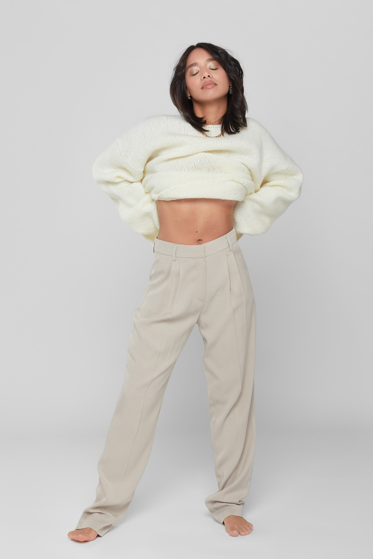 BARI Pants Oatmeal