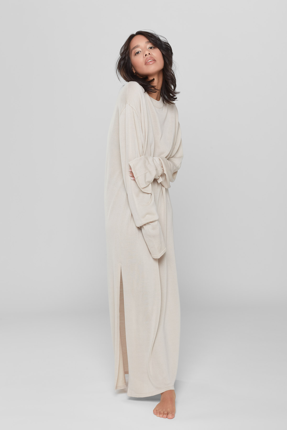 DARLIN Dress Oatmeal