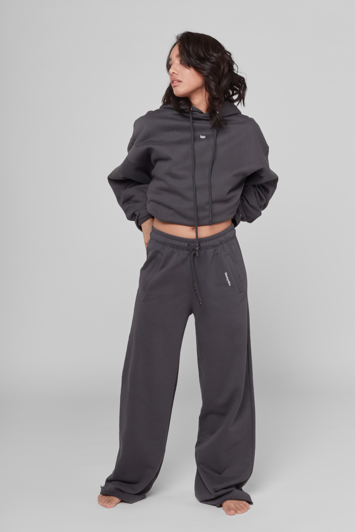 JAMILA Hoodie Anthracite