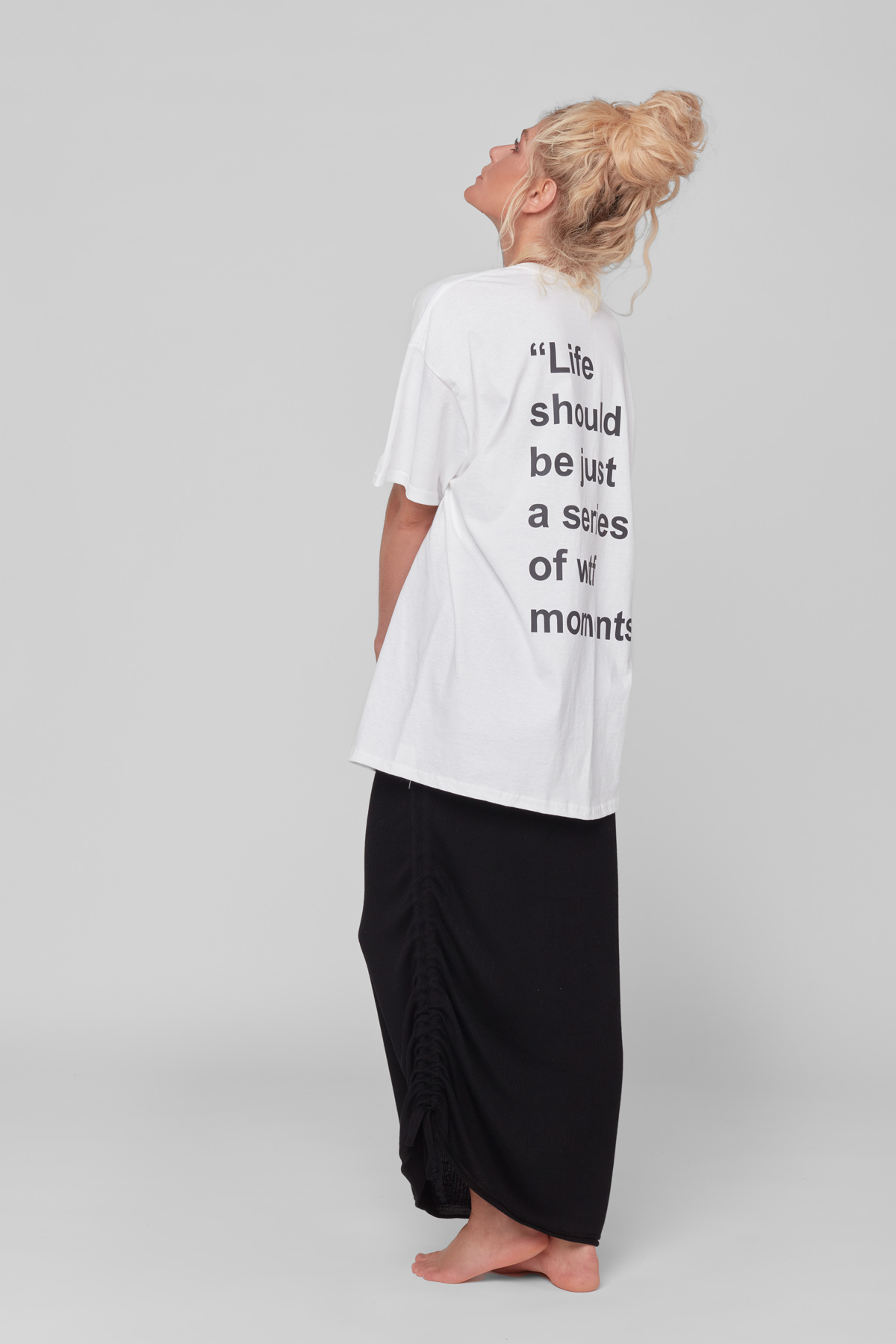 TAYLOR Skirt Black black palms the label