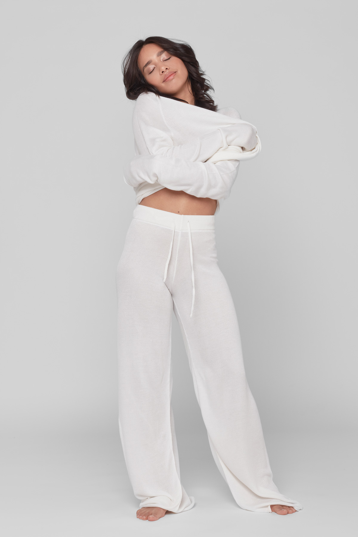 FILIPPA Flares Off White