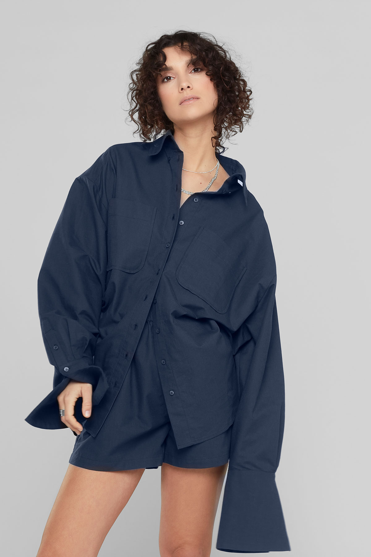 STEF Shirt Smoke Blue