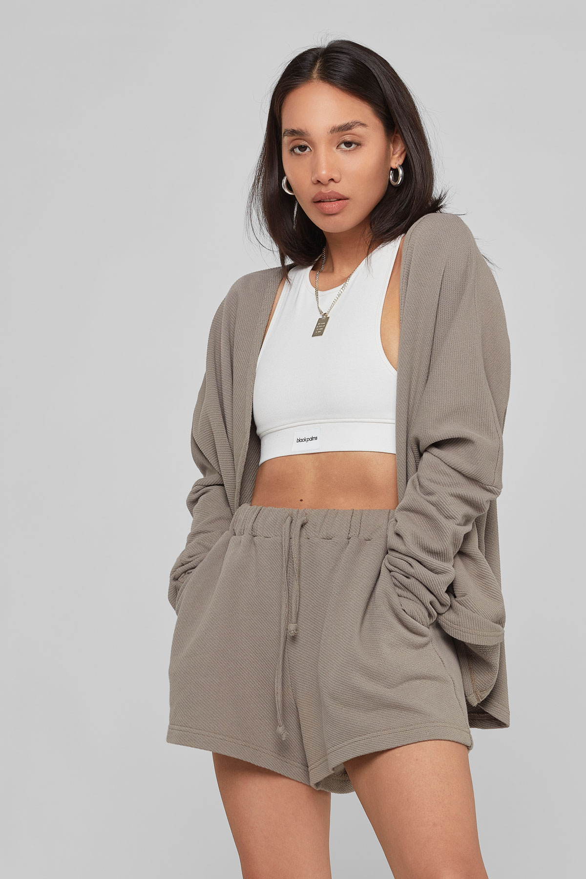 MALI Shorts Silver Sage