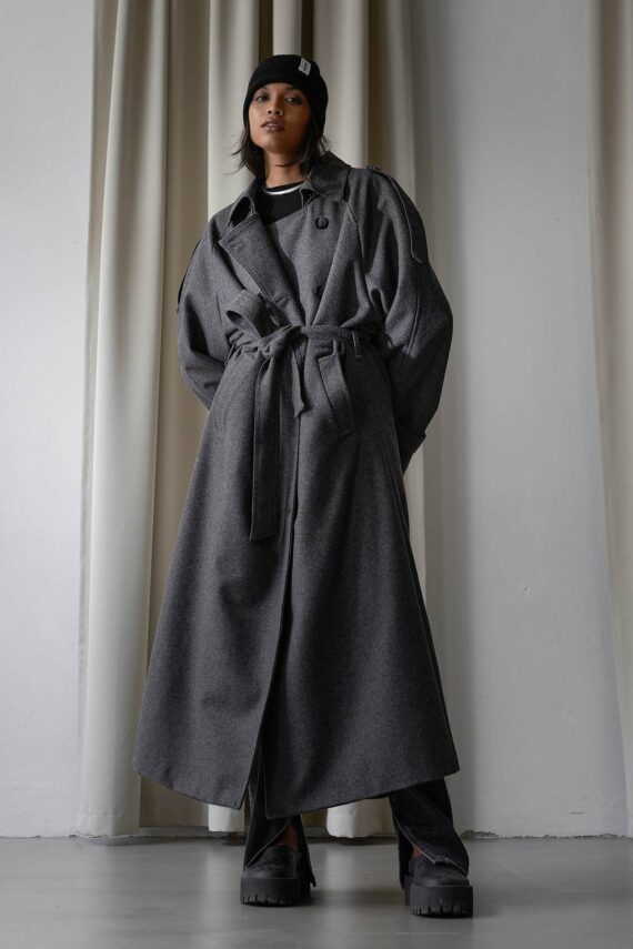 CADY Trench Coat Anthracite