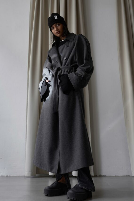 CADY Trench Coat Anthracite