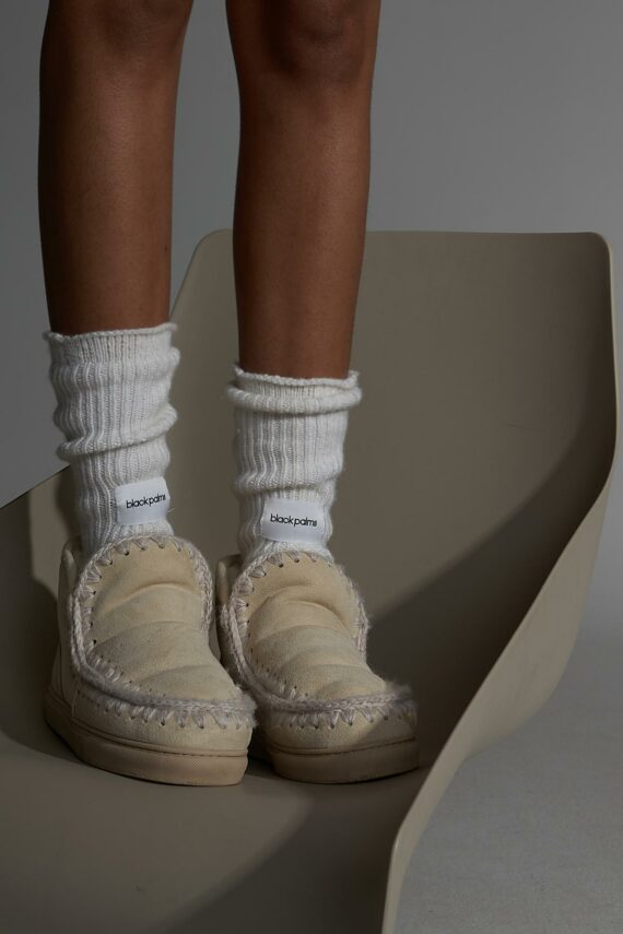 bp Knit Socks Cream