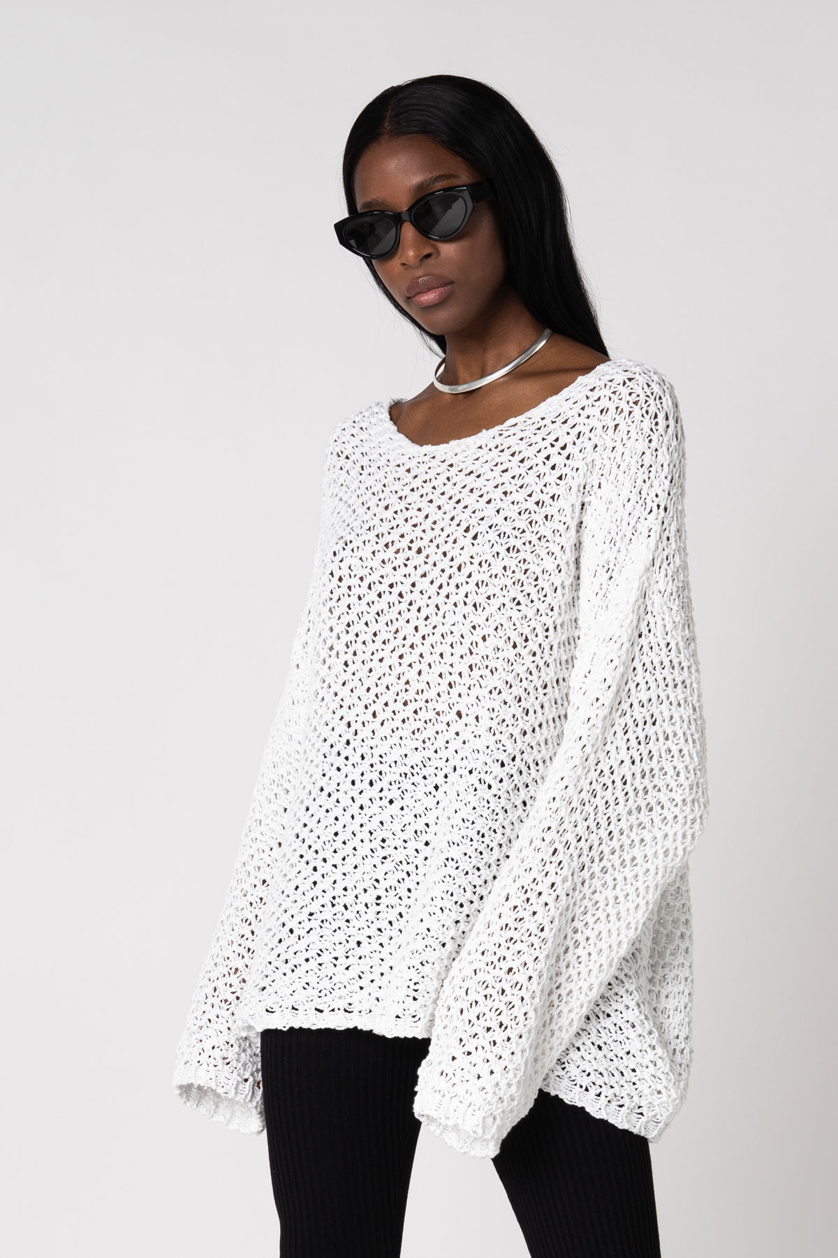 SUNNY Sweater White