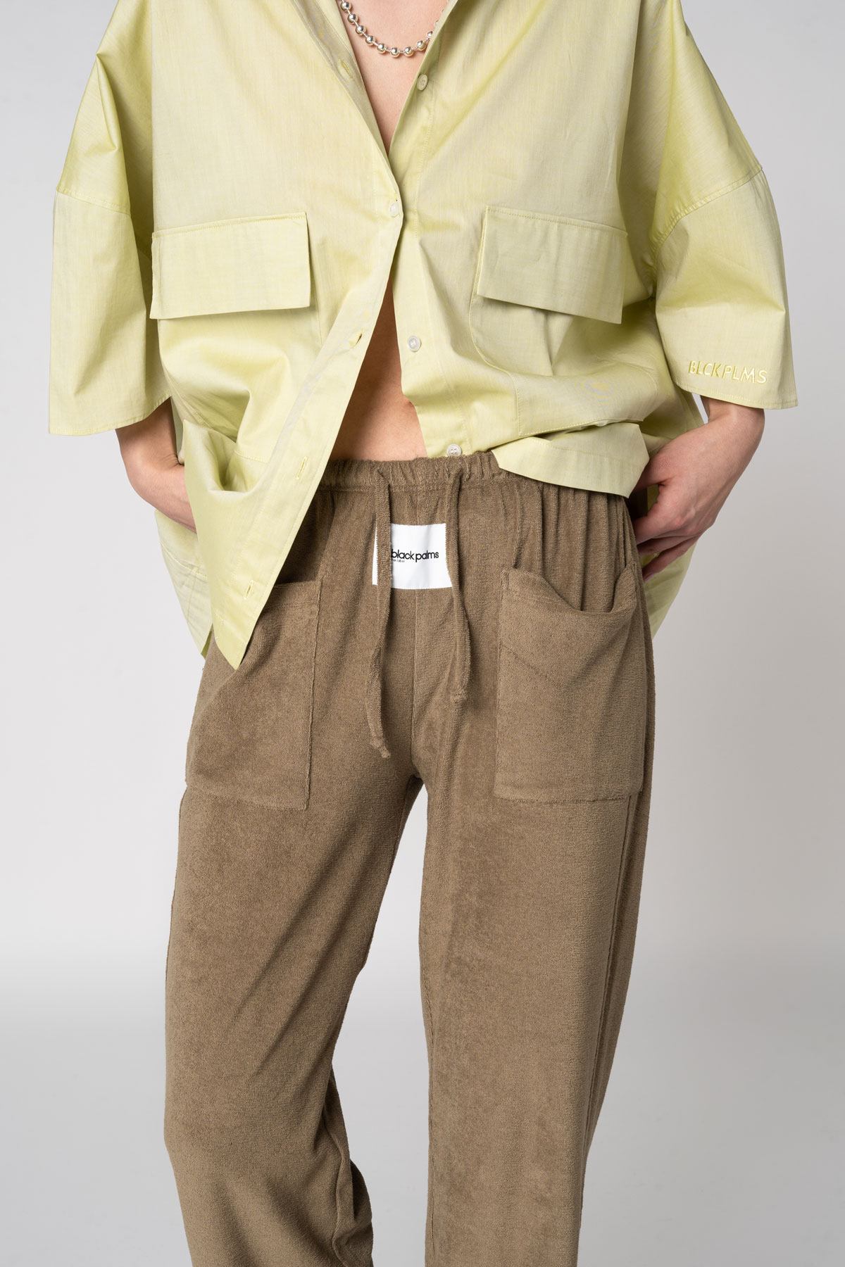 TERRY Pants Olive