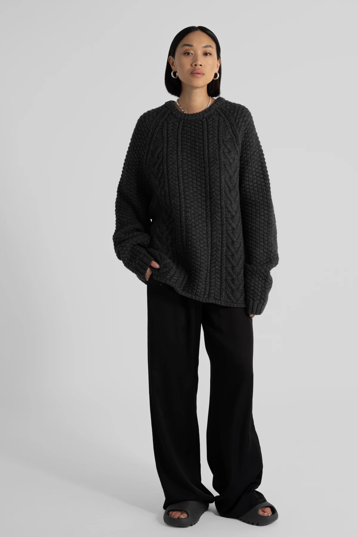 KARLINA Sweater Anthracite