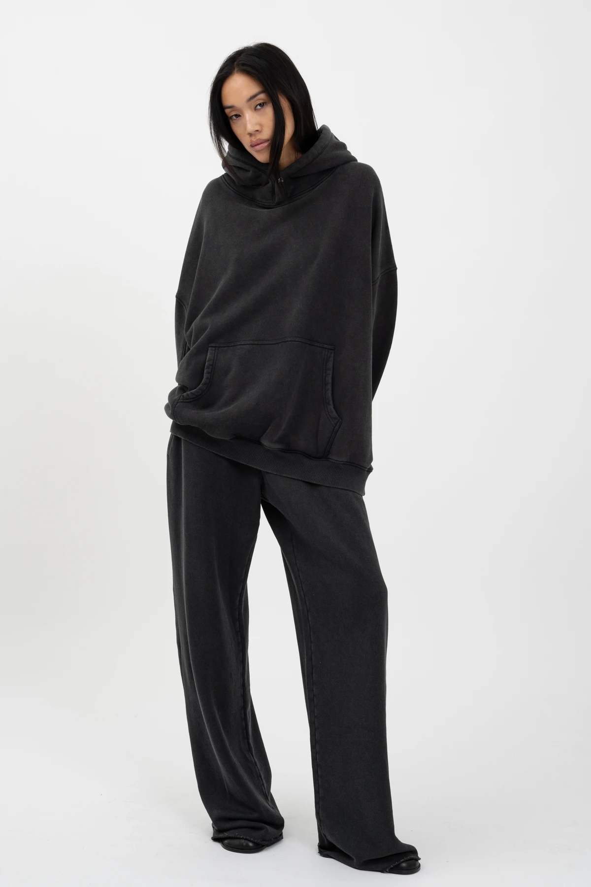 Black hoodie and pants outlet