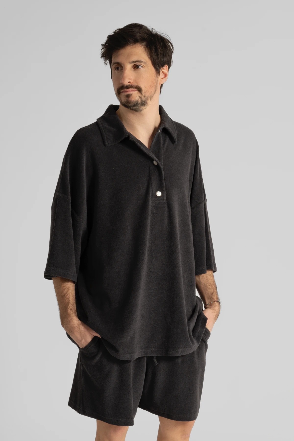 SS24_TERRY_Polo_Anthracite_Men_1