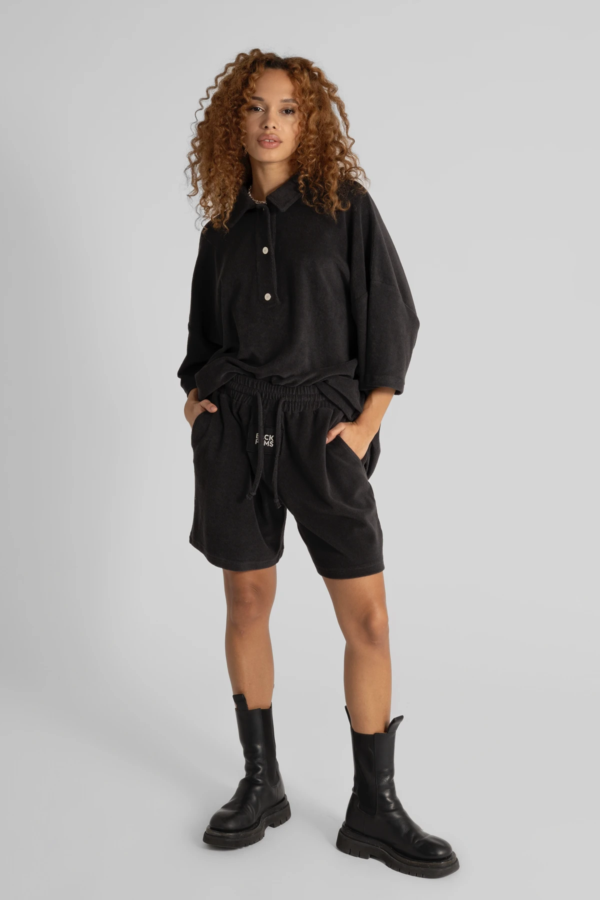 TERRY Shorts Vintage Black