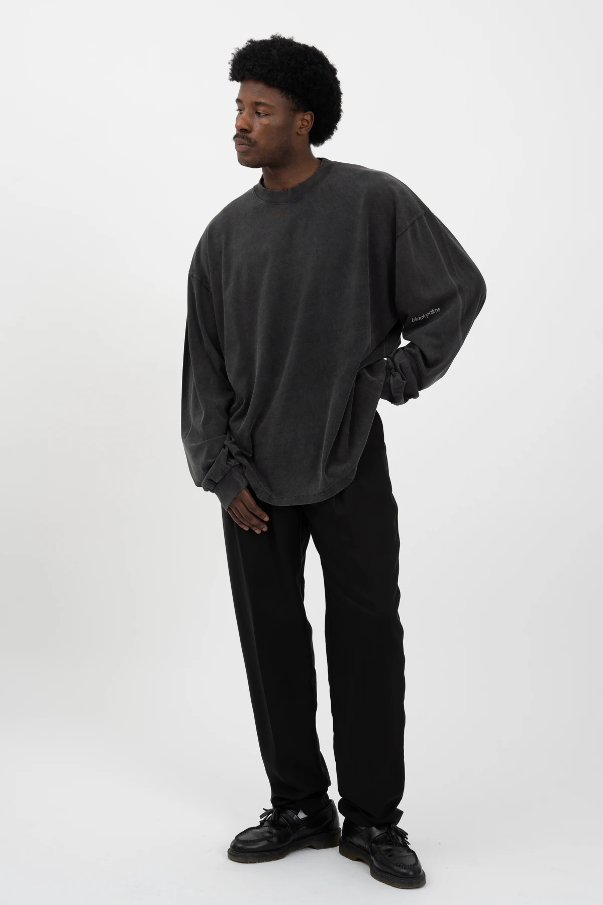 bp Long Tee Faded Black