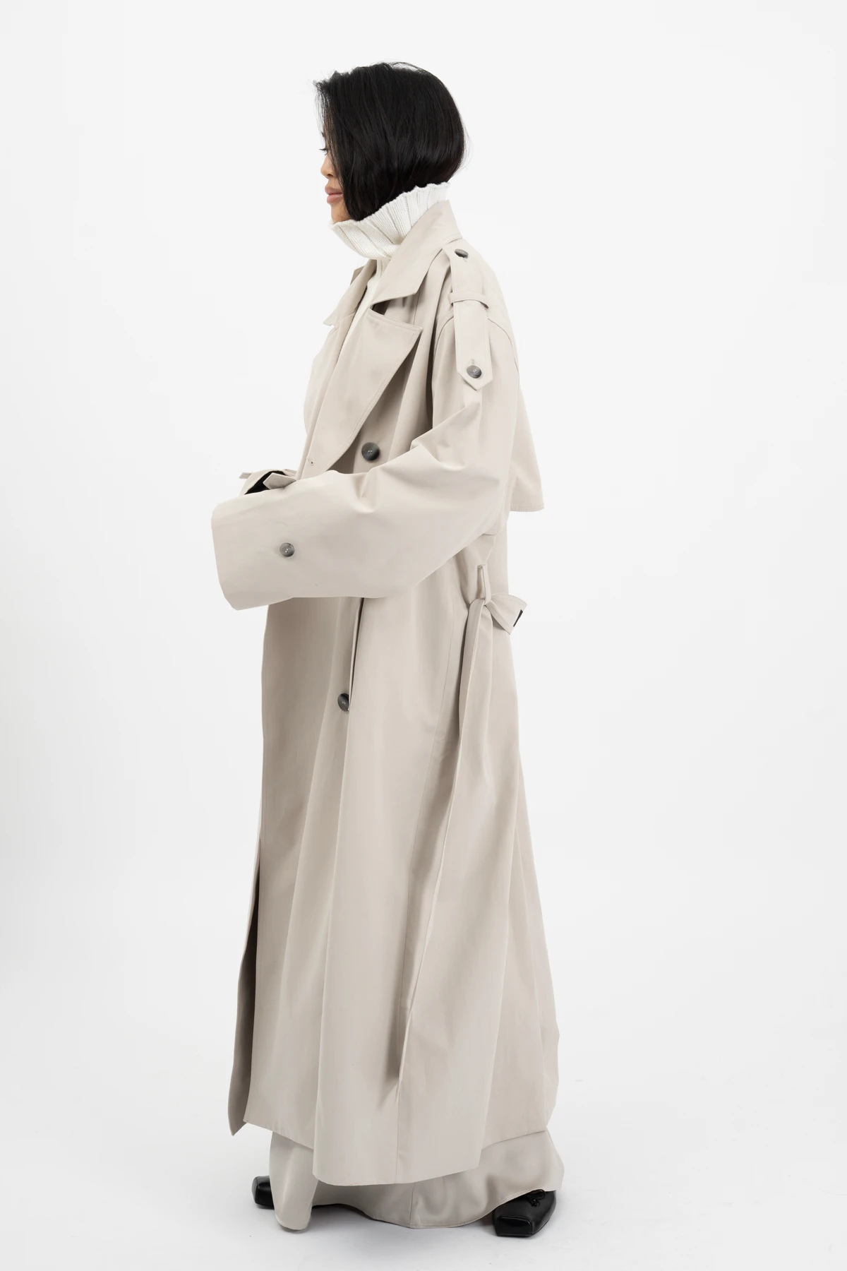 CORI Trench Coat Greige