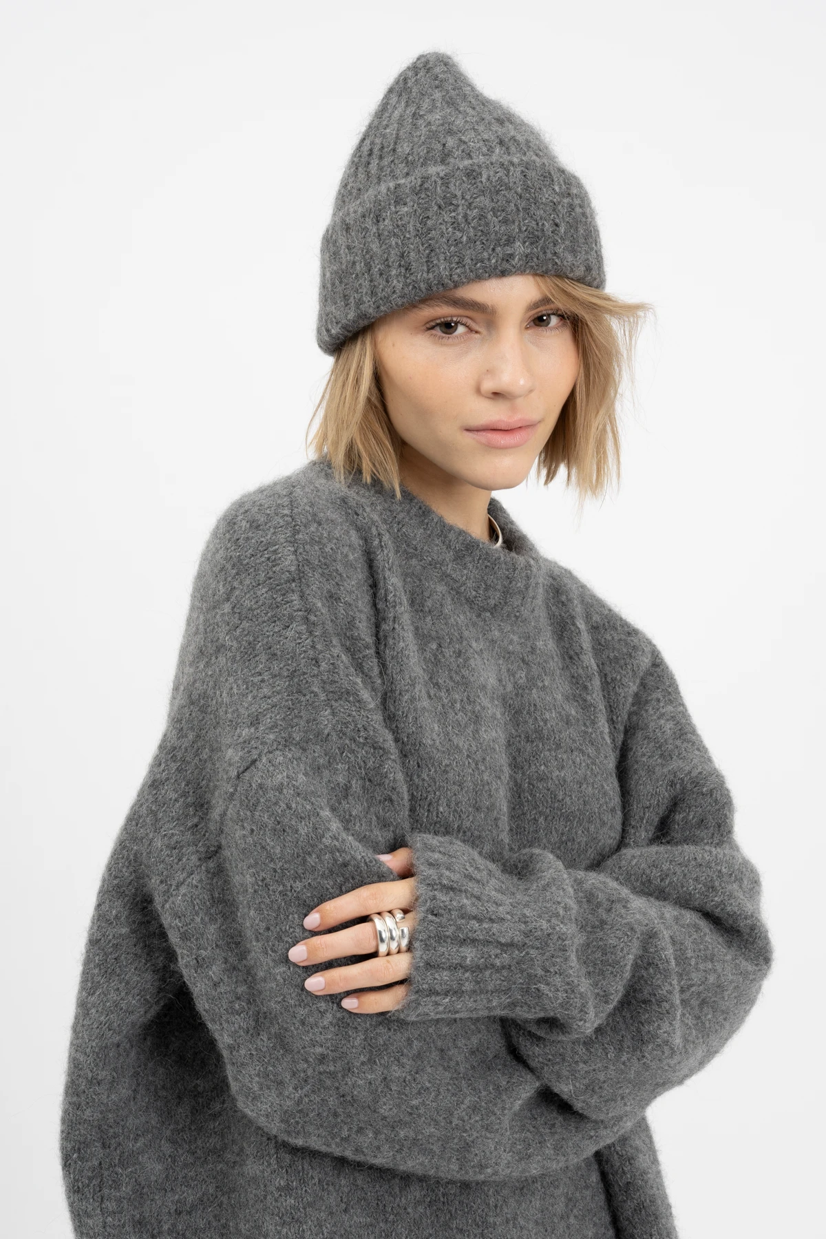 bp Beanie Grey