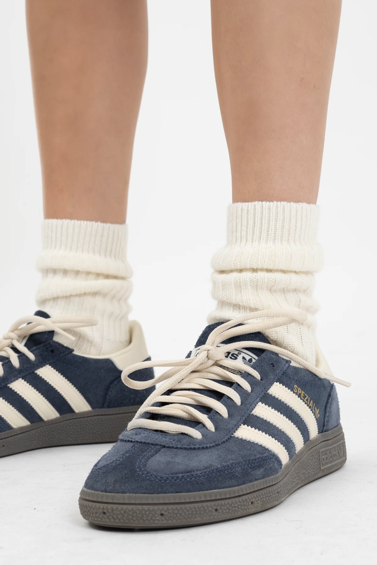 bp Knit Socks Cream
