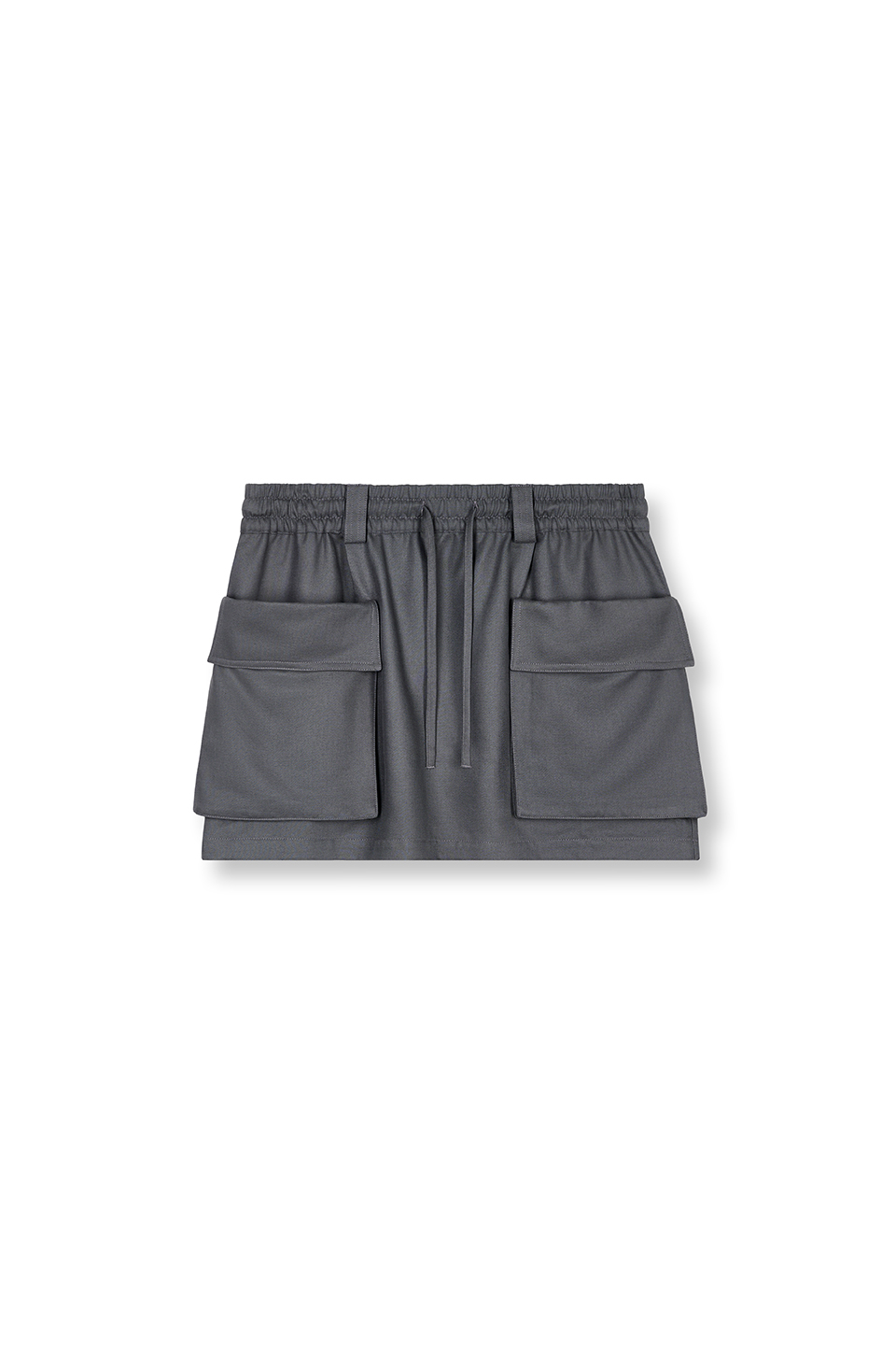 SS25_BOBBY Mini Skirt Dark Grey