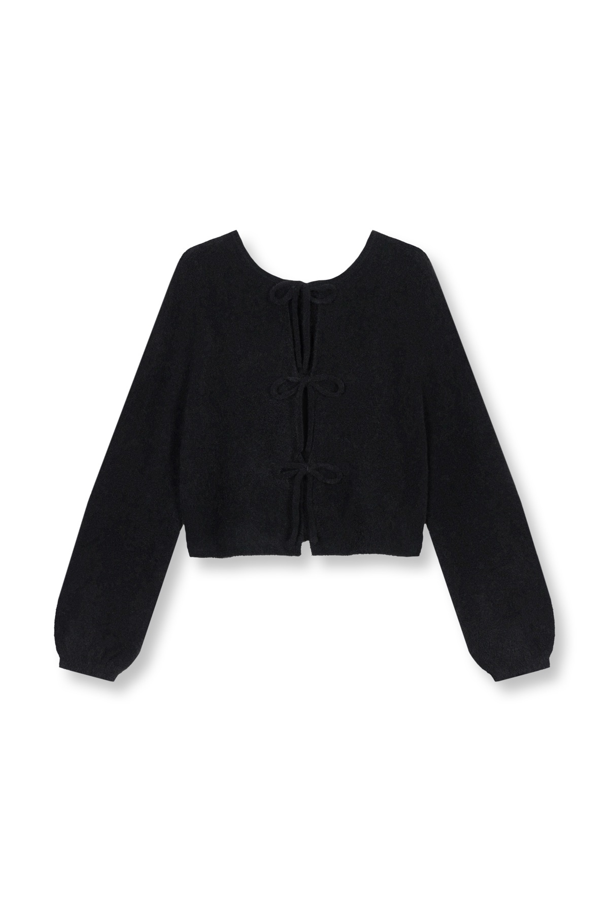 SS25_ZUSIE Cardigan Black