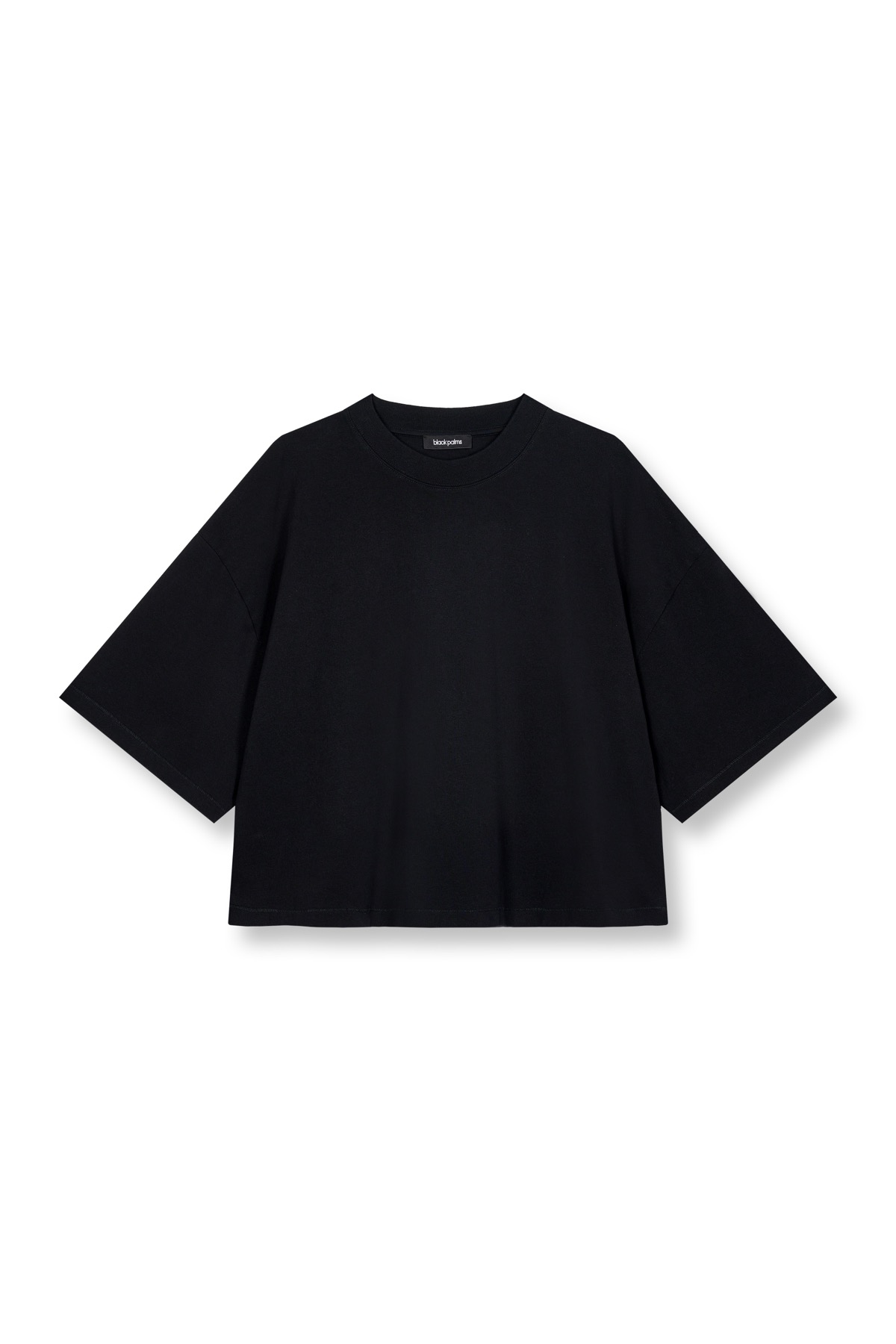 VISION_bp HEAVY 007 Boxy Tee Black